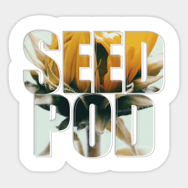SEED POD Sticker by afternoontees